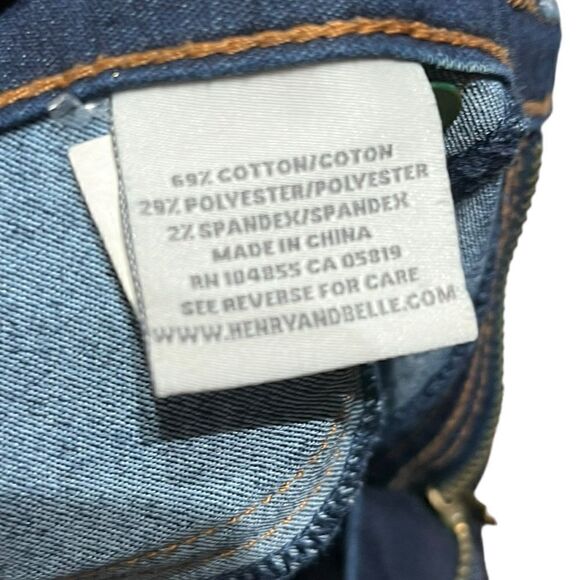 Henry & Belle Women’s Denim Jeans With Rolled Cuffs, Size 26 - Picture 10 of 11